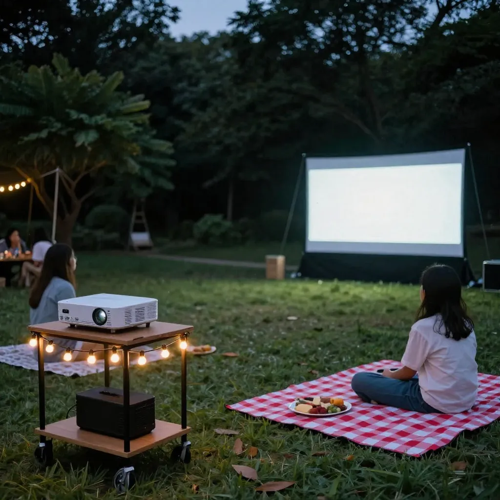 Quality outdoor cinema equipment
